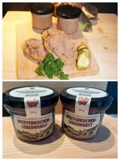 Pfefferkuchen-Leberwurst Pfefferkuchen-Leberwurst